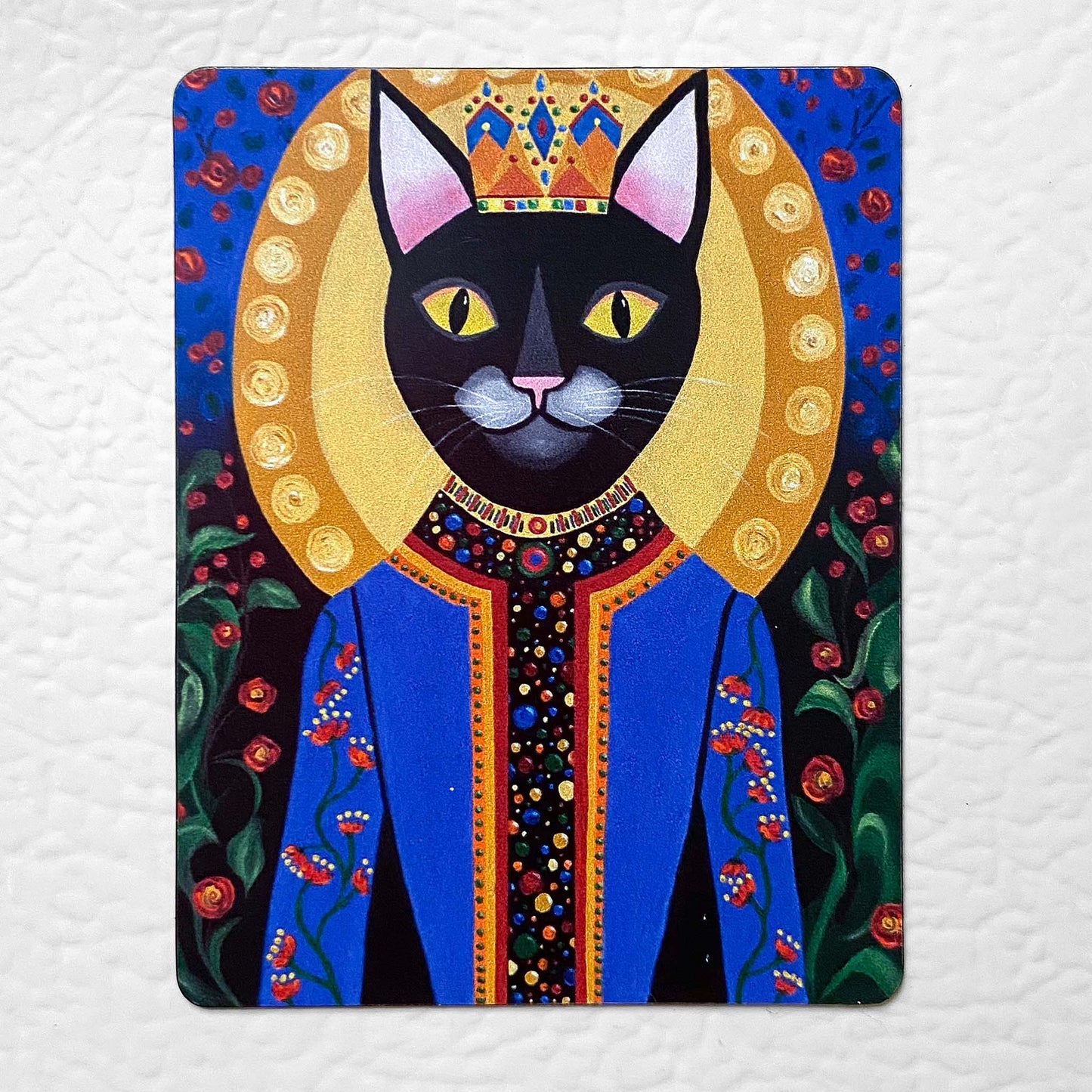 Obi the King Cat Magnet