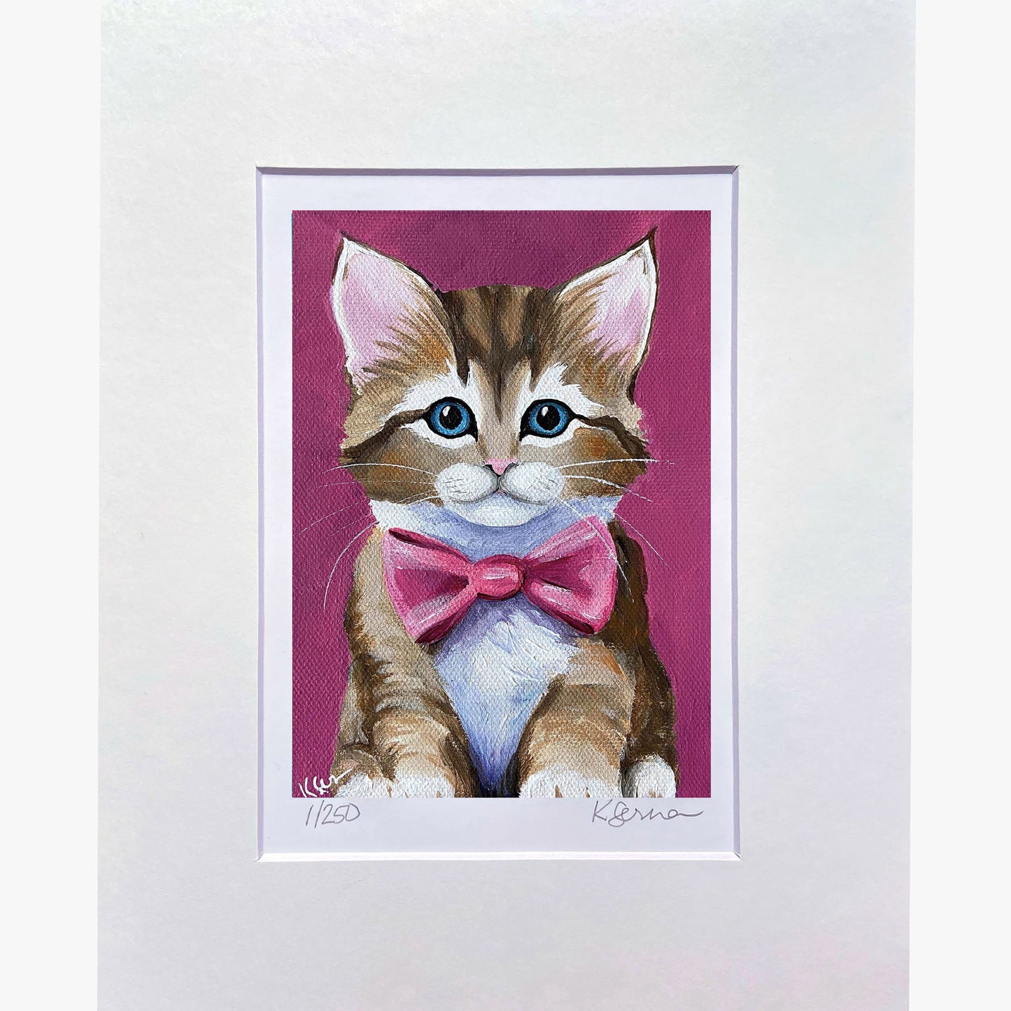Rosie the Kitten Limited Edition Print