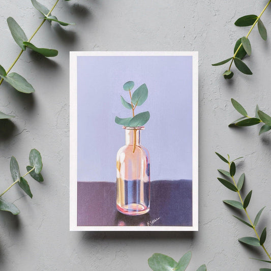 Everyday Elegance Blank Card - Kristal Serna, Fine Artist