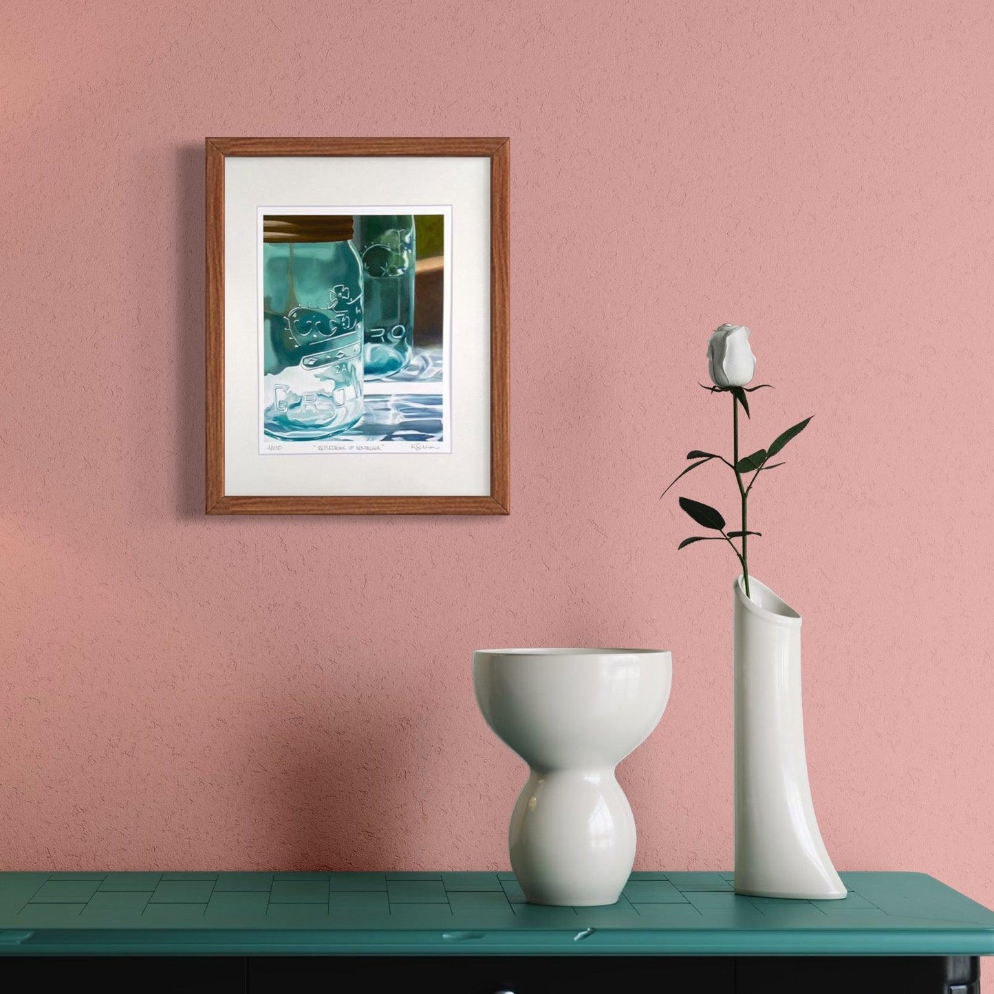 Reflections of Nostalgia Limited Edition Print - Kristal Serna, Fine Artist
