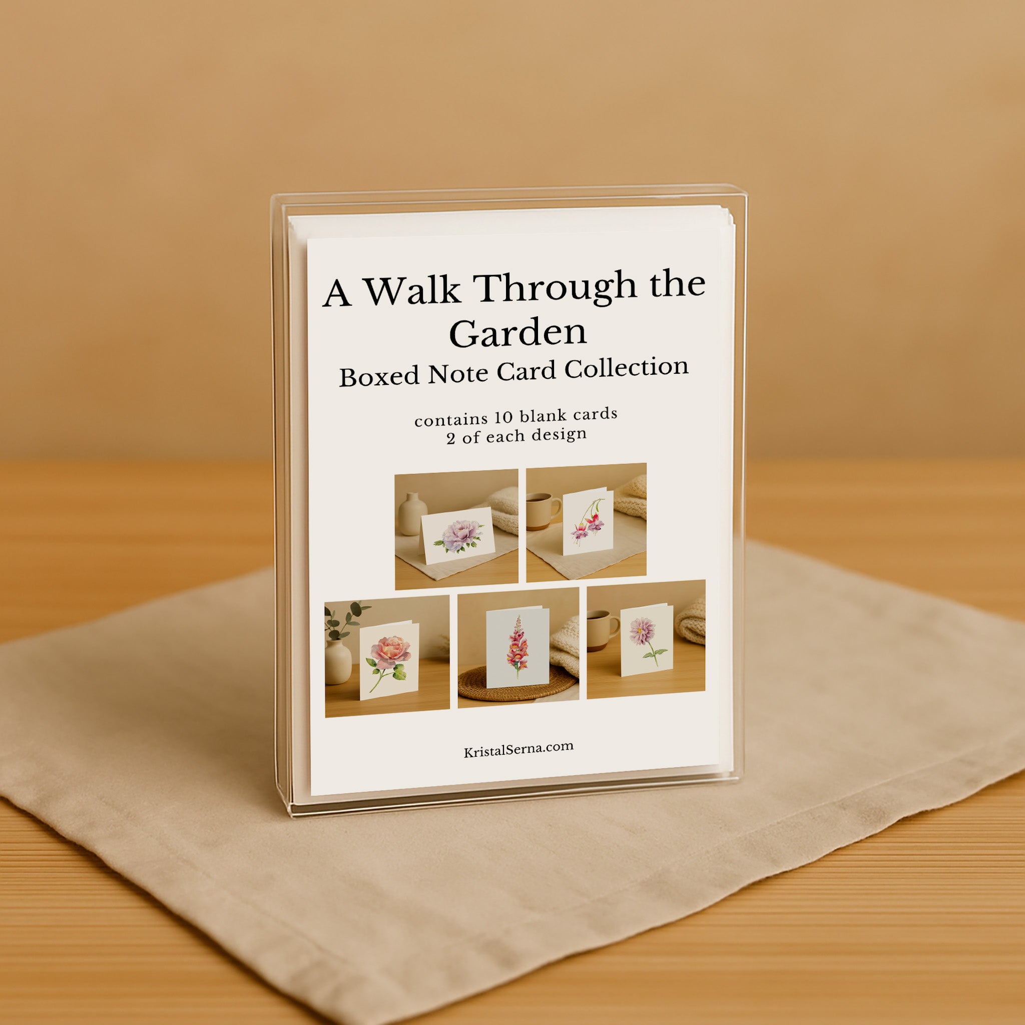 A Walk Through the Garden Boxed Card Set