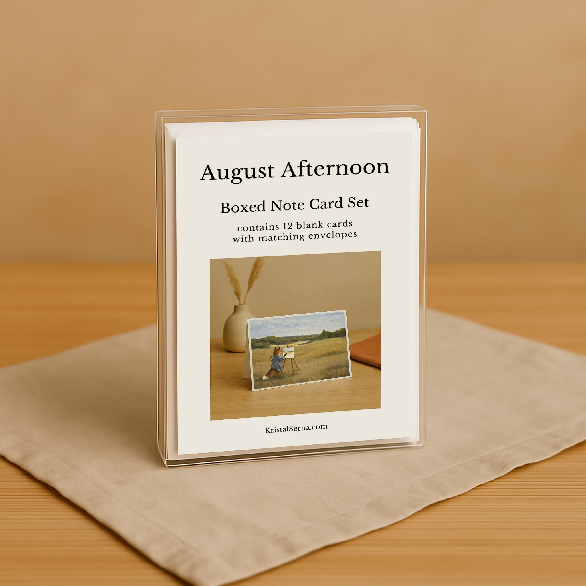 August Afternoon Blank Card