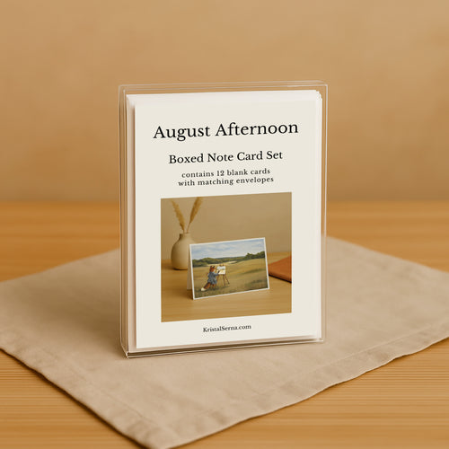 August Afternoon Blank Card
