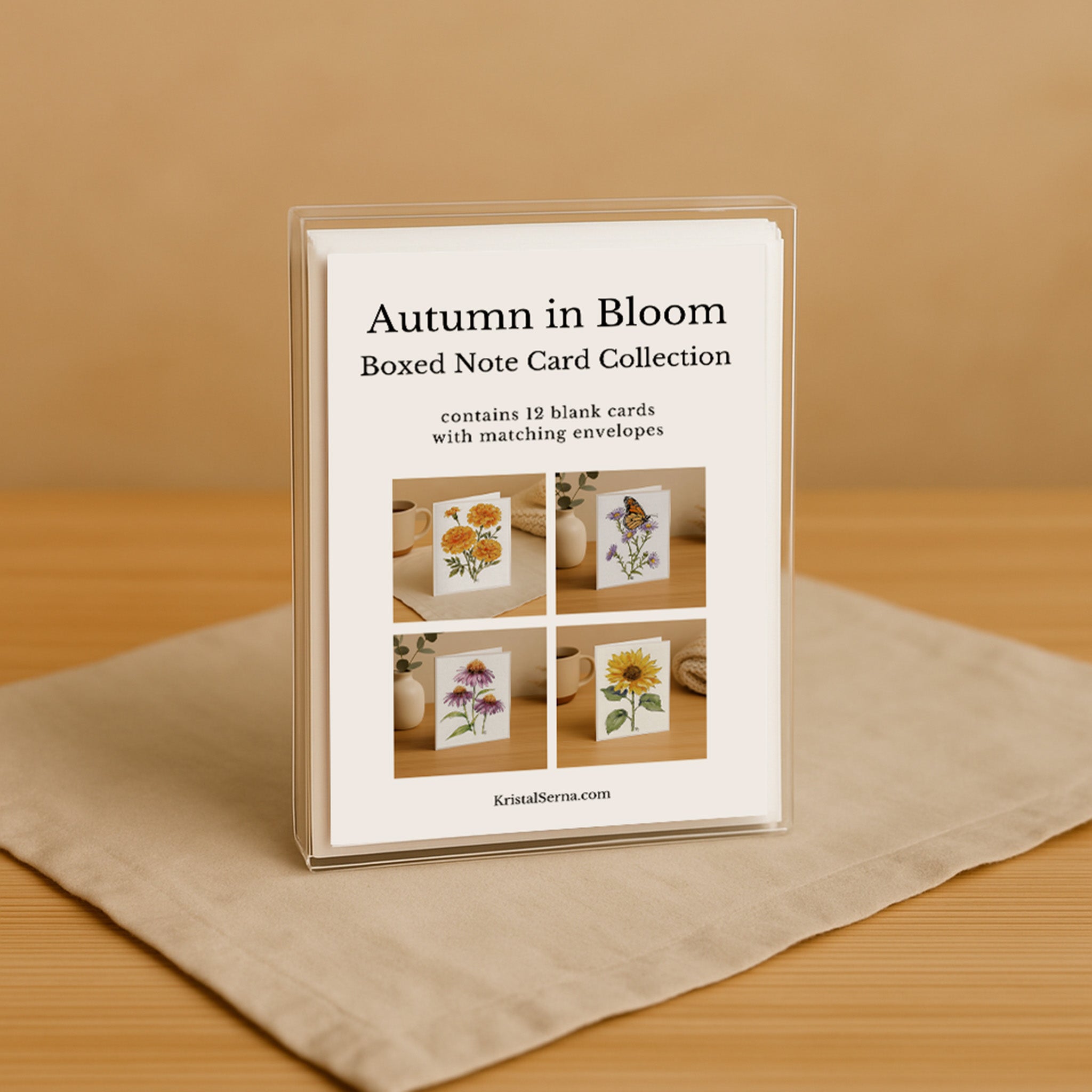 Autumn in Bloom Boxed Card Set