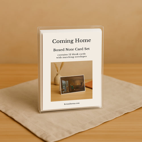 Coming Home Blank Card