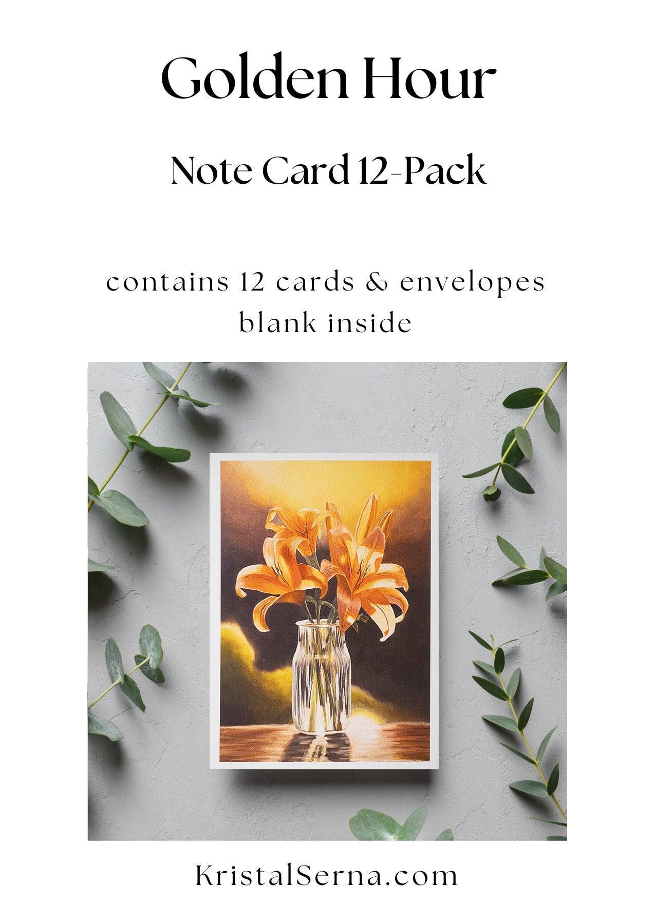 Golden Hour Blank Card