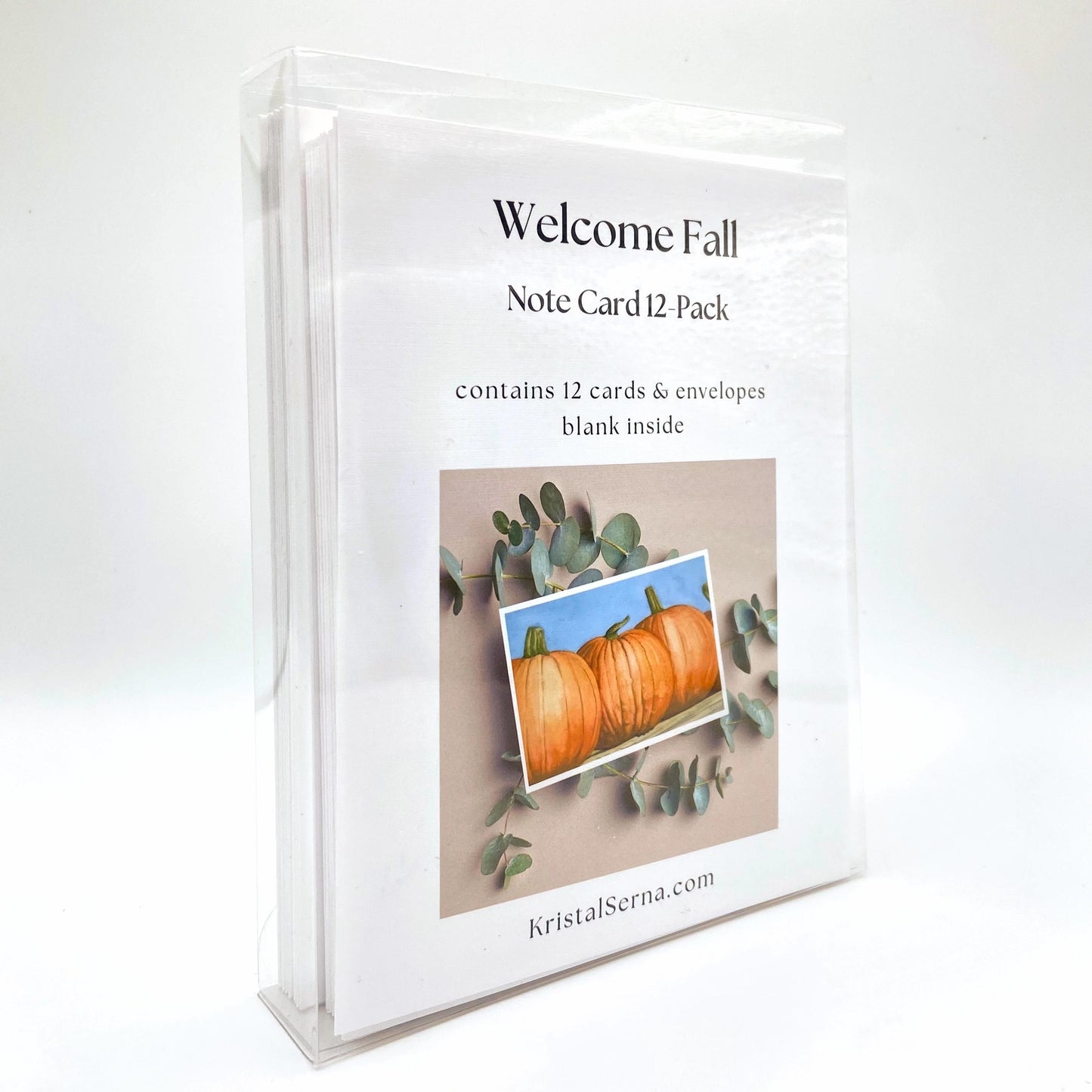 Welcome Fall Blank Card