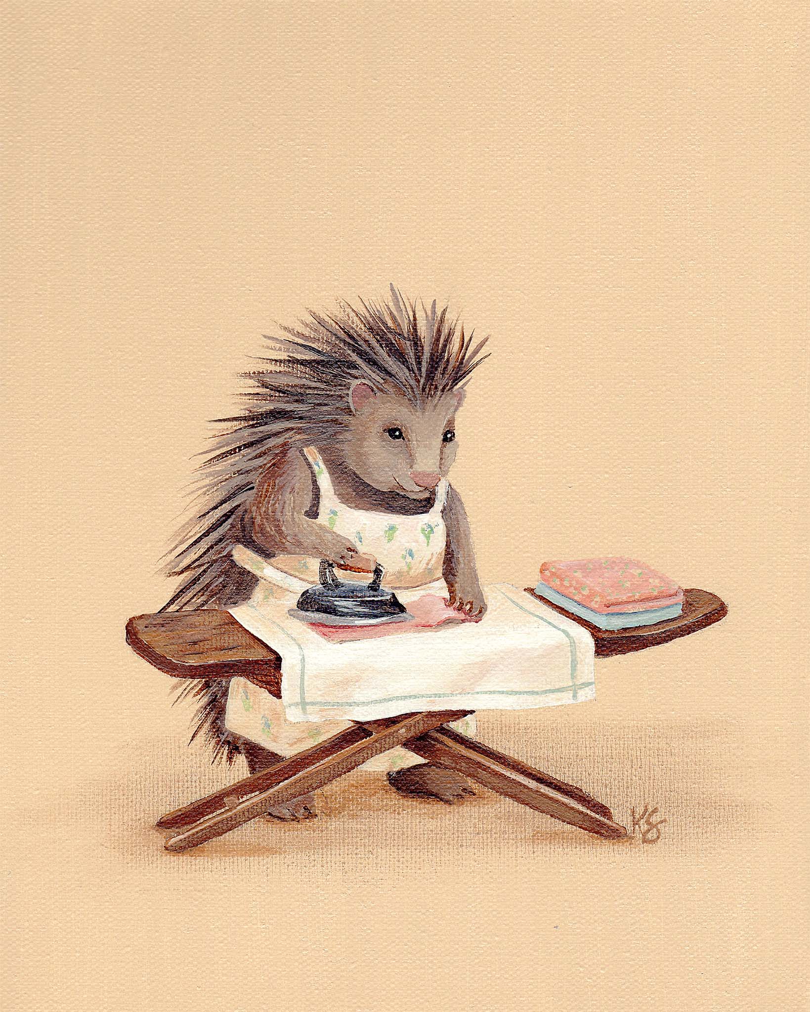 Ironing Painting (Weekly Chores Series)
