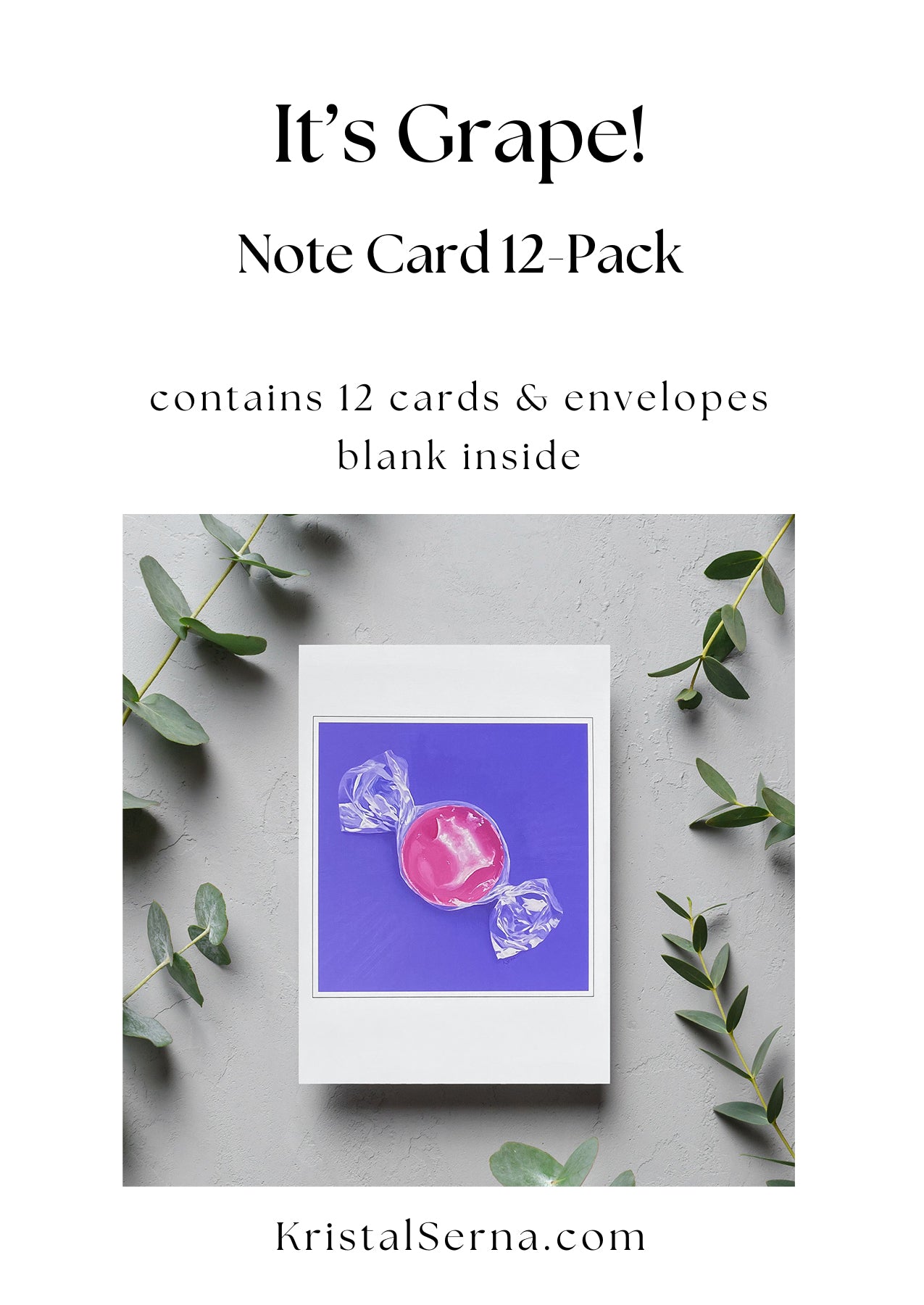 It's Grape! Blank Card