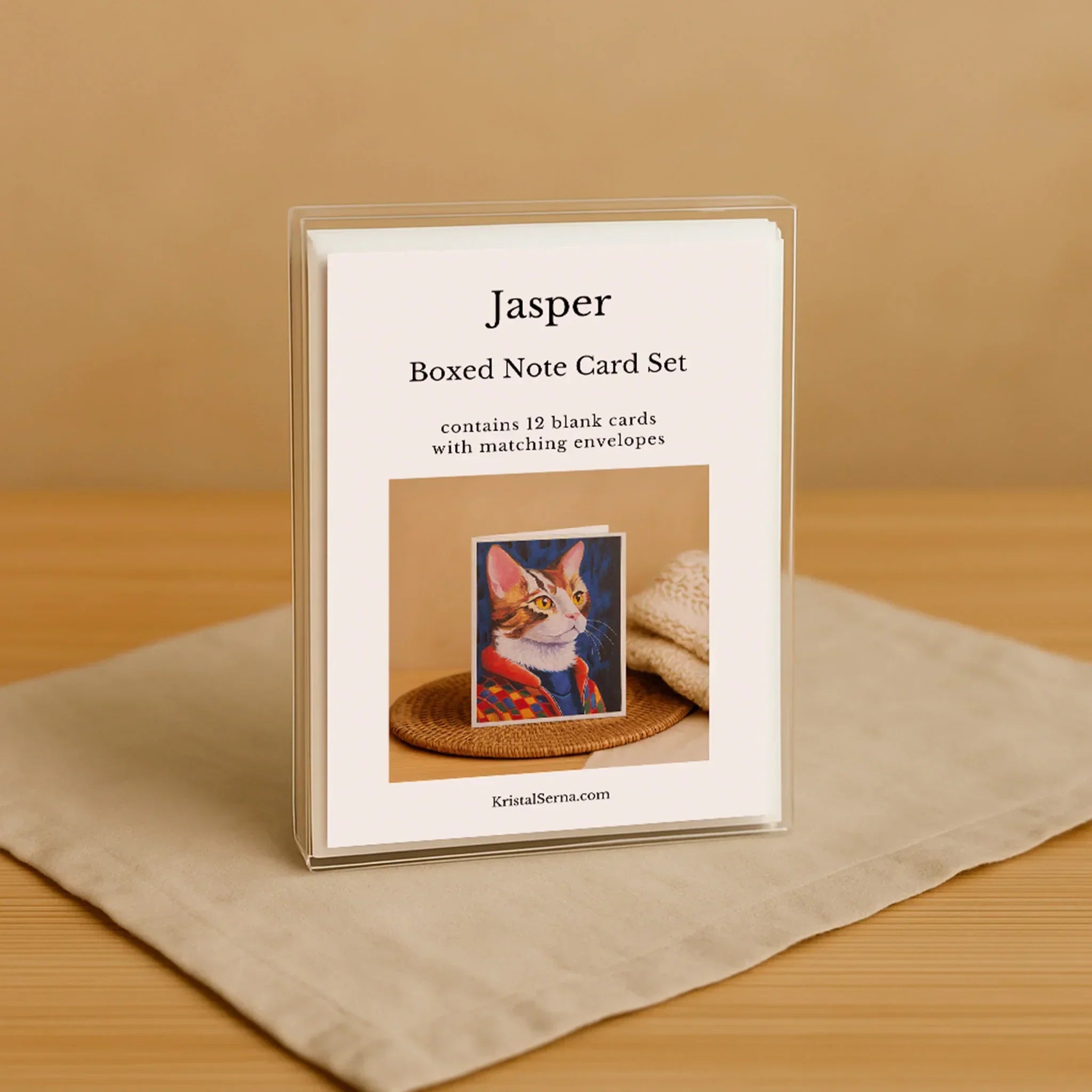 Jasper the Cat Card