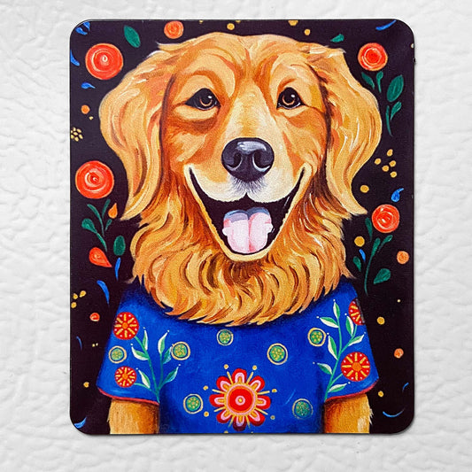 Kooper the Golden Retriever Magnet