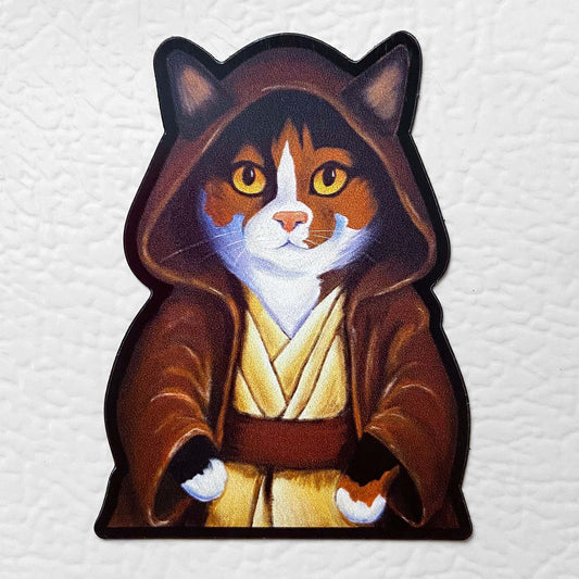 Meowster Kenobi Magnet