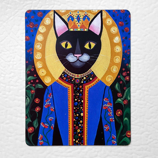 Obi the King Cat Magnet