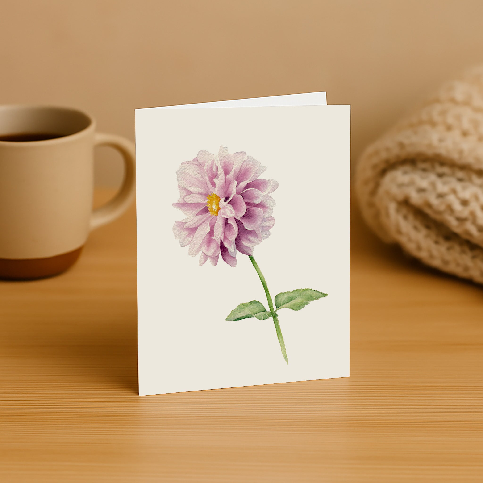 Morning in the Garden Card