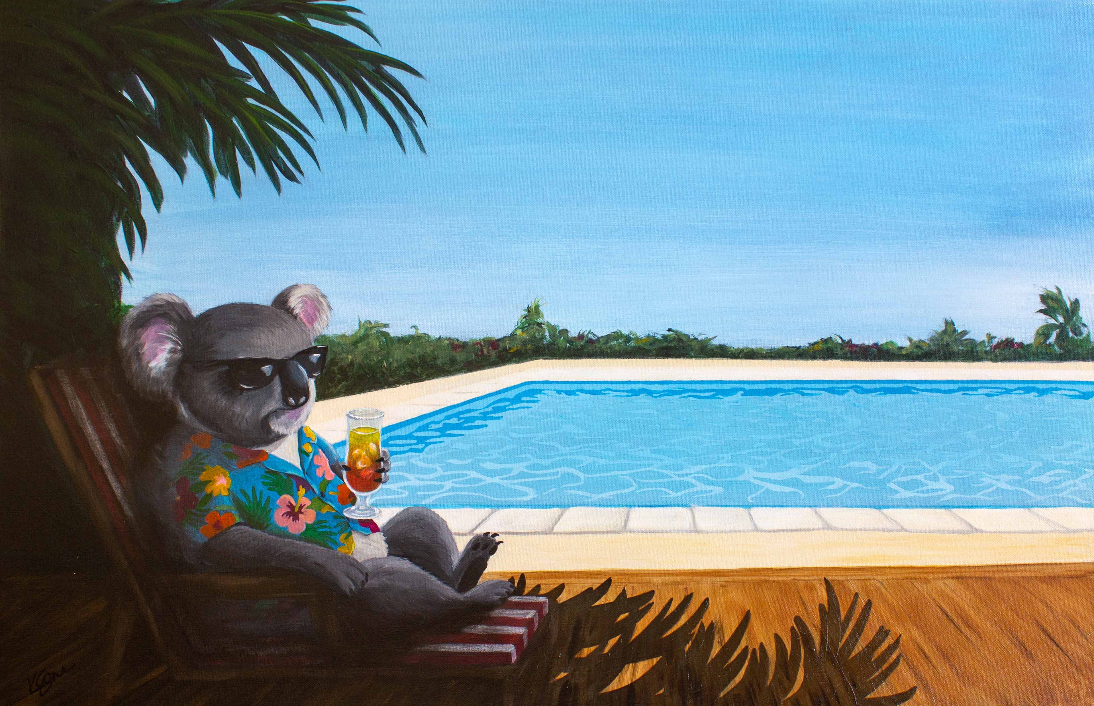 A Quiet Afternoon Painting