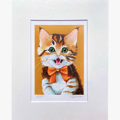 Paprika the Kitten Limited Edition Print
