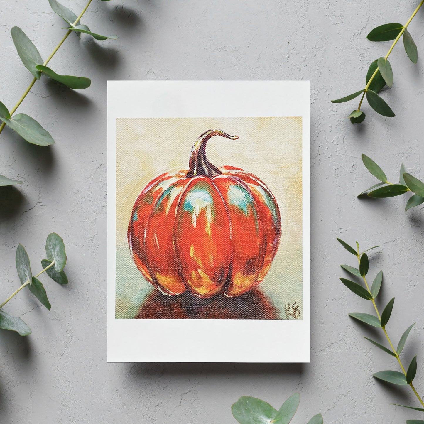 Pumpkin Perfection Blank Card