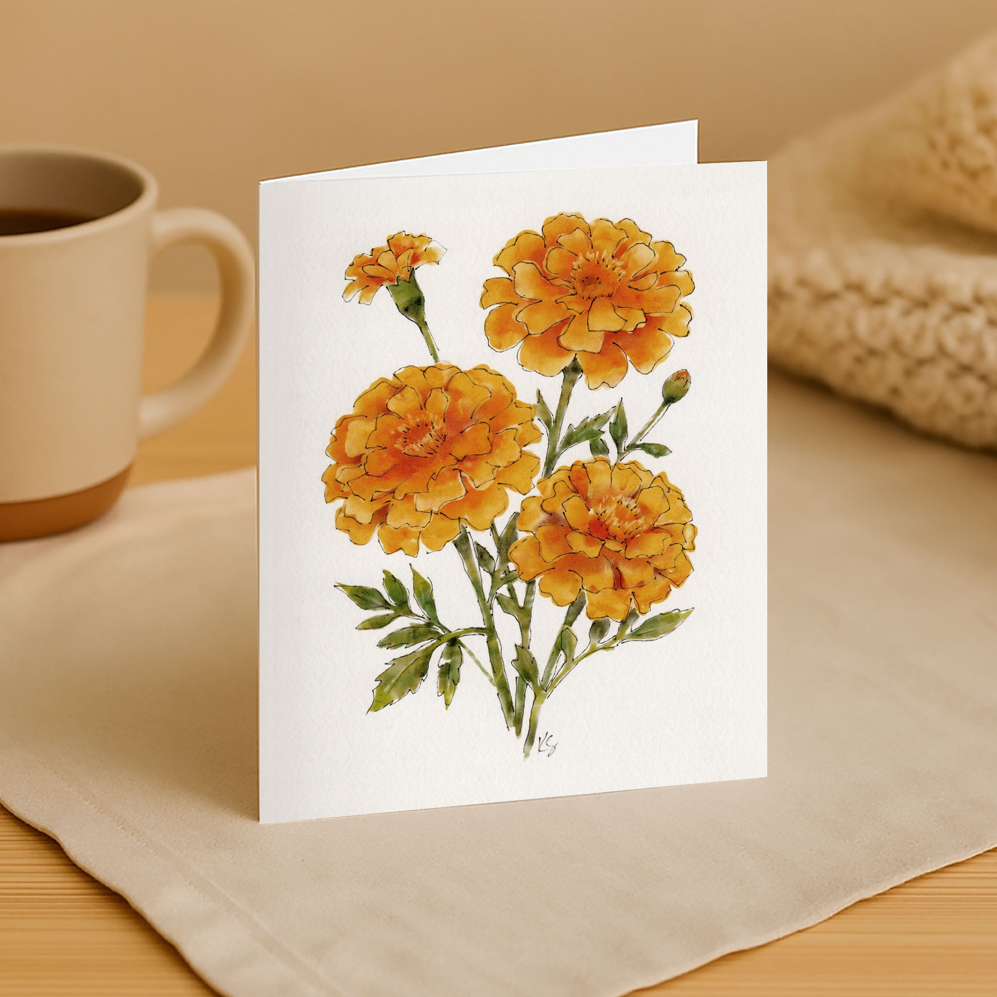 Radiate Positivity  Blank Card