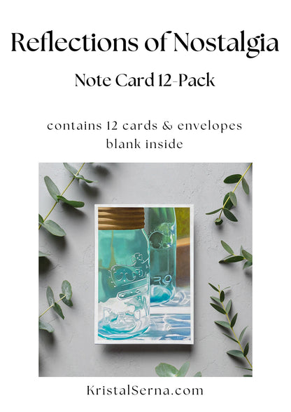 Reflections of Nostalgia Blank Card