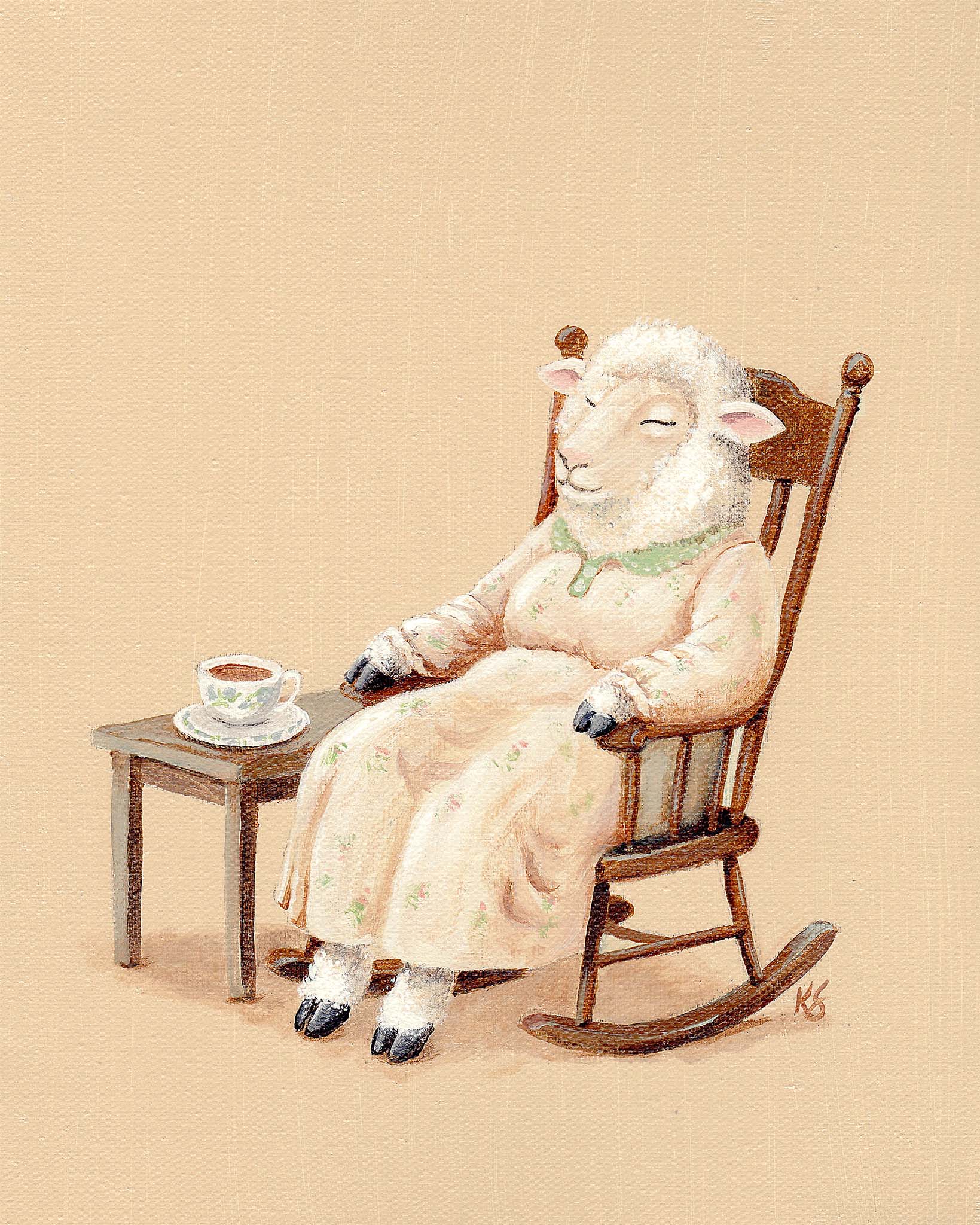 Rest Art Print (Weekly Chores Series)
