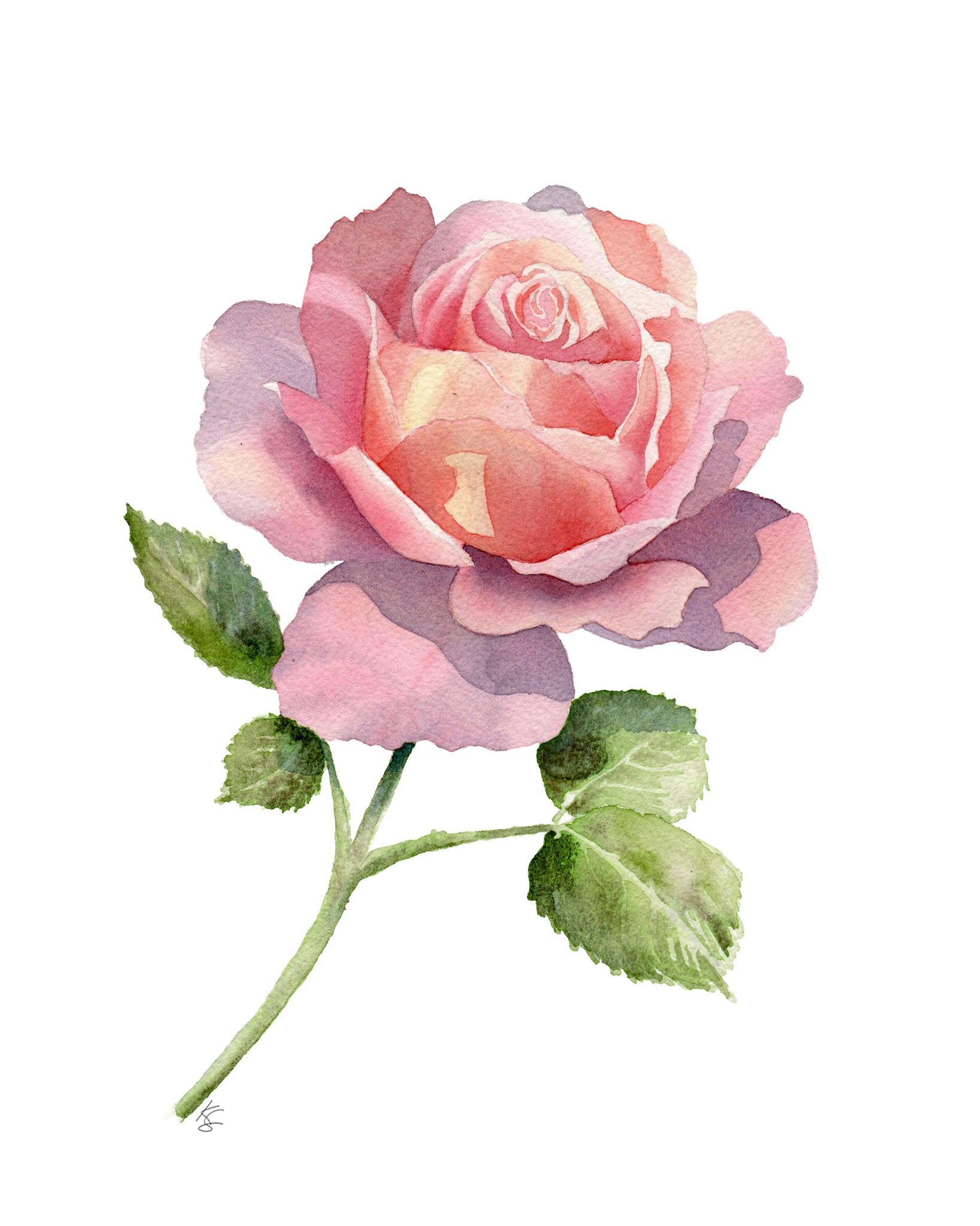 In the Rose Garden Art Print