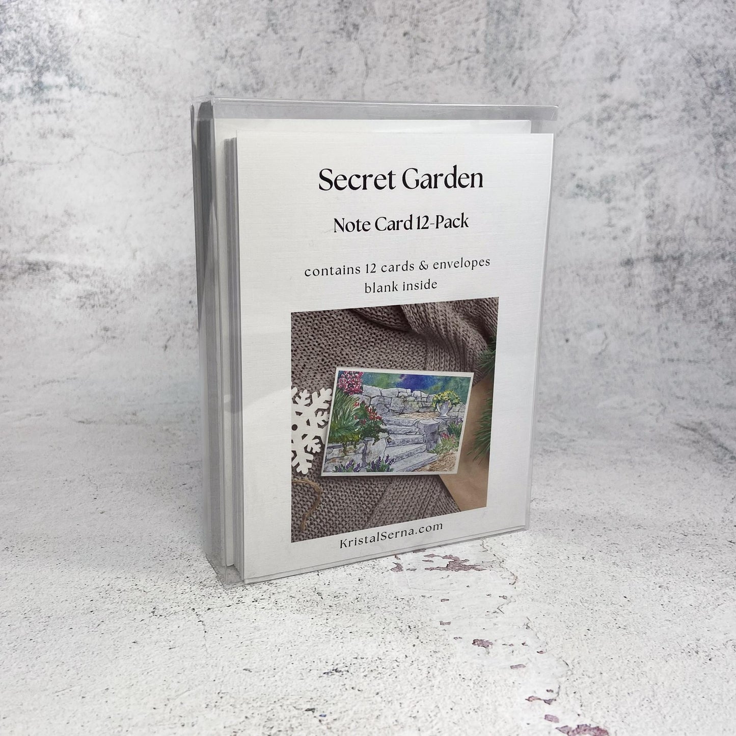 Secret Garden Blank Card