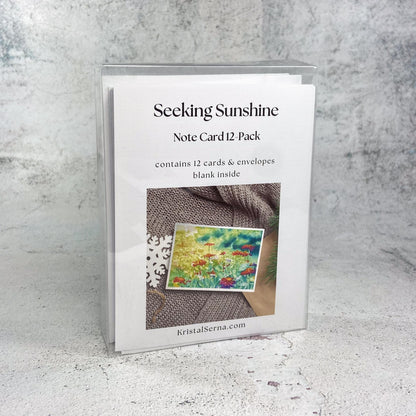 Seeking Sunshine Blank Card