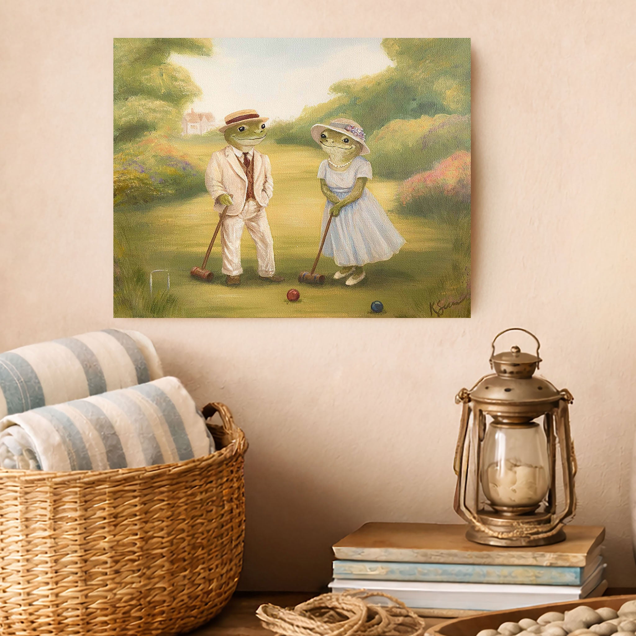Sibling Rivalry Painting