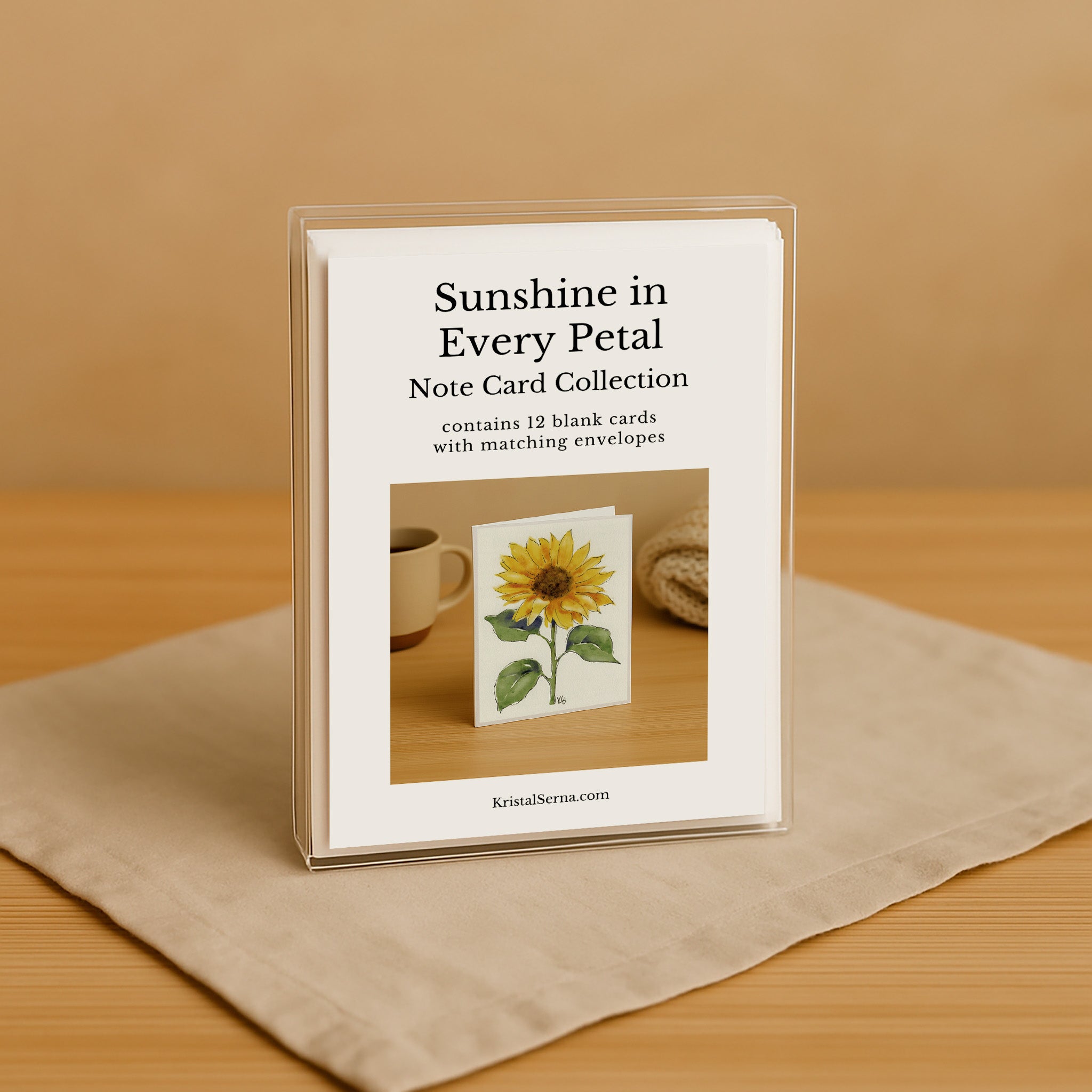 Sunshine in Every Petal Blank Card