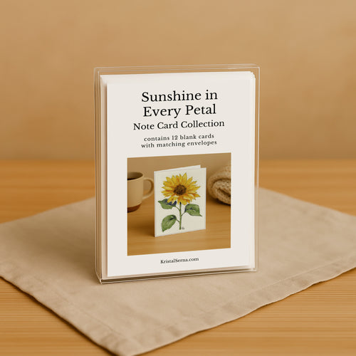 Sunshine in Every Petal Blank Card