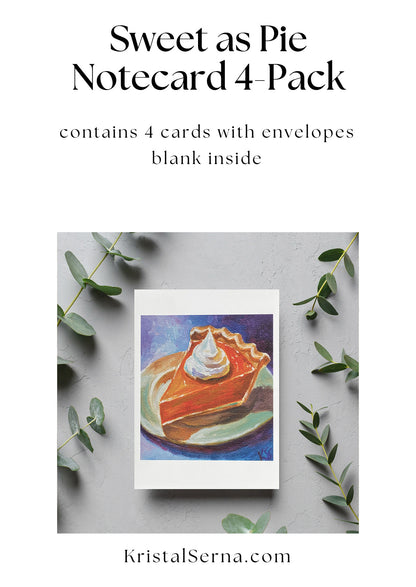 Sweet as Pie Blank Card