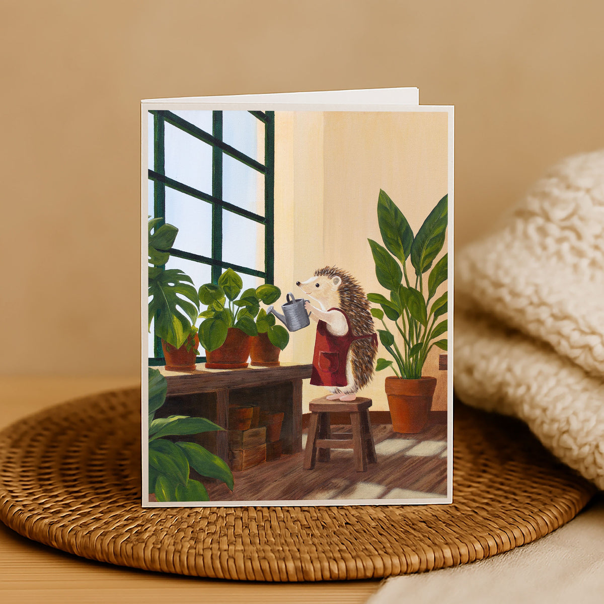 The Plant Shop Blank Card