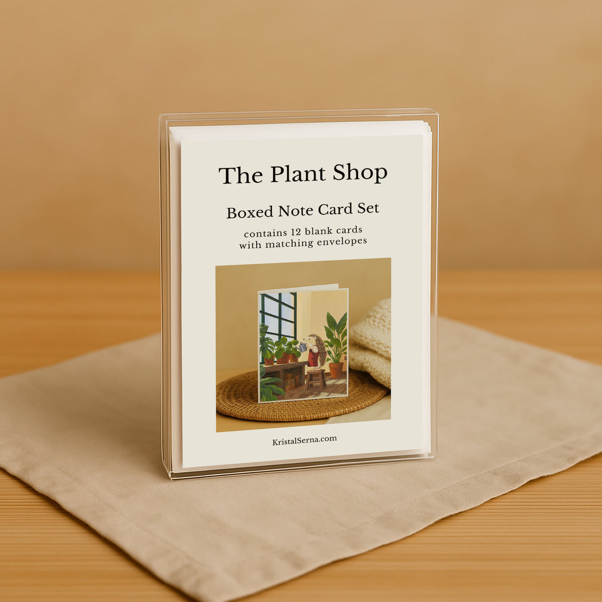 The Plant Shop Blank Card