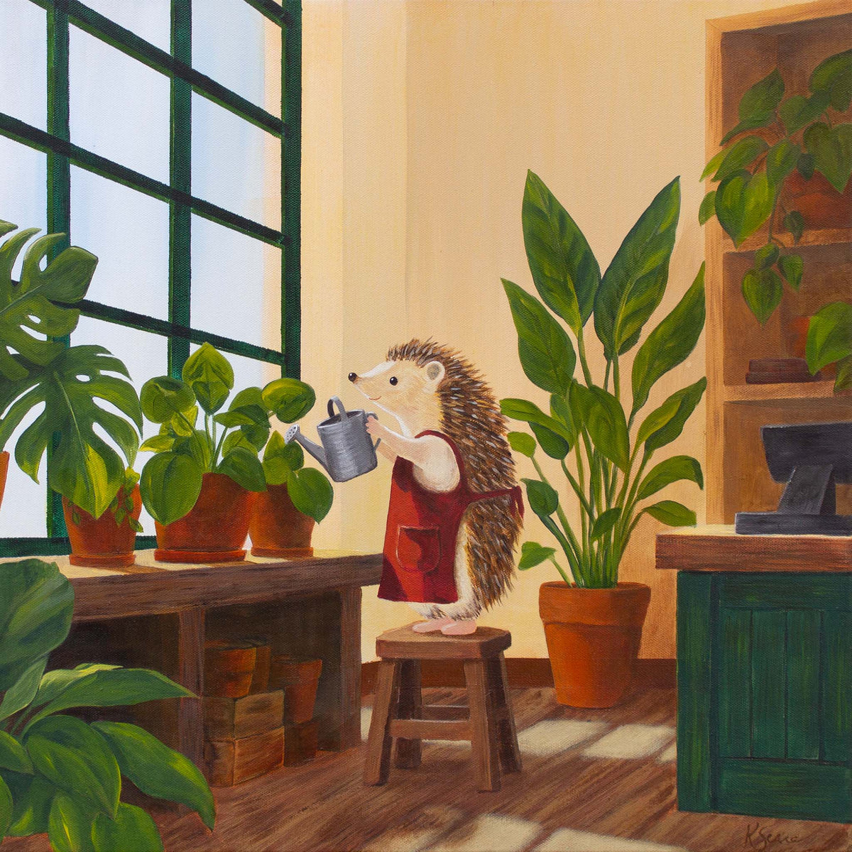 The Plant Shop Art Print