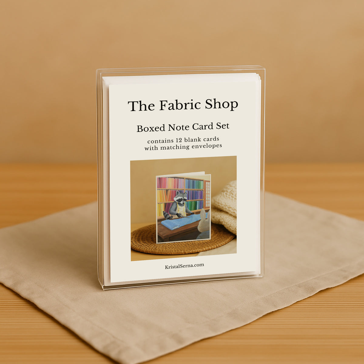 The Fabric Shop Blank Card