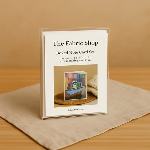 The Fabric Shop Blank Card