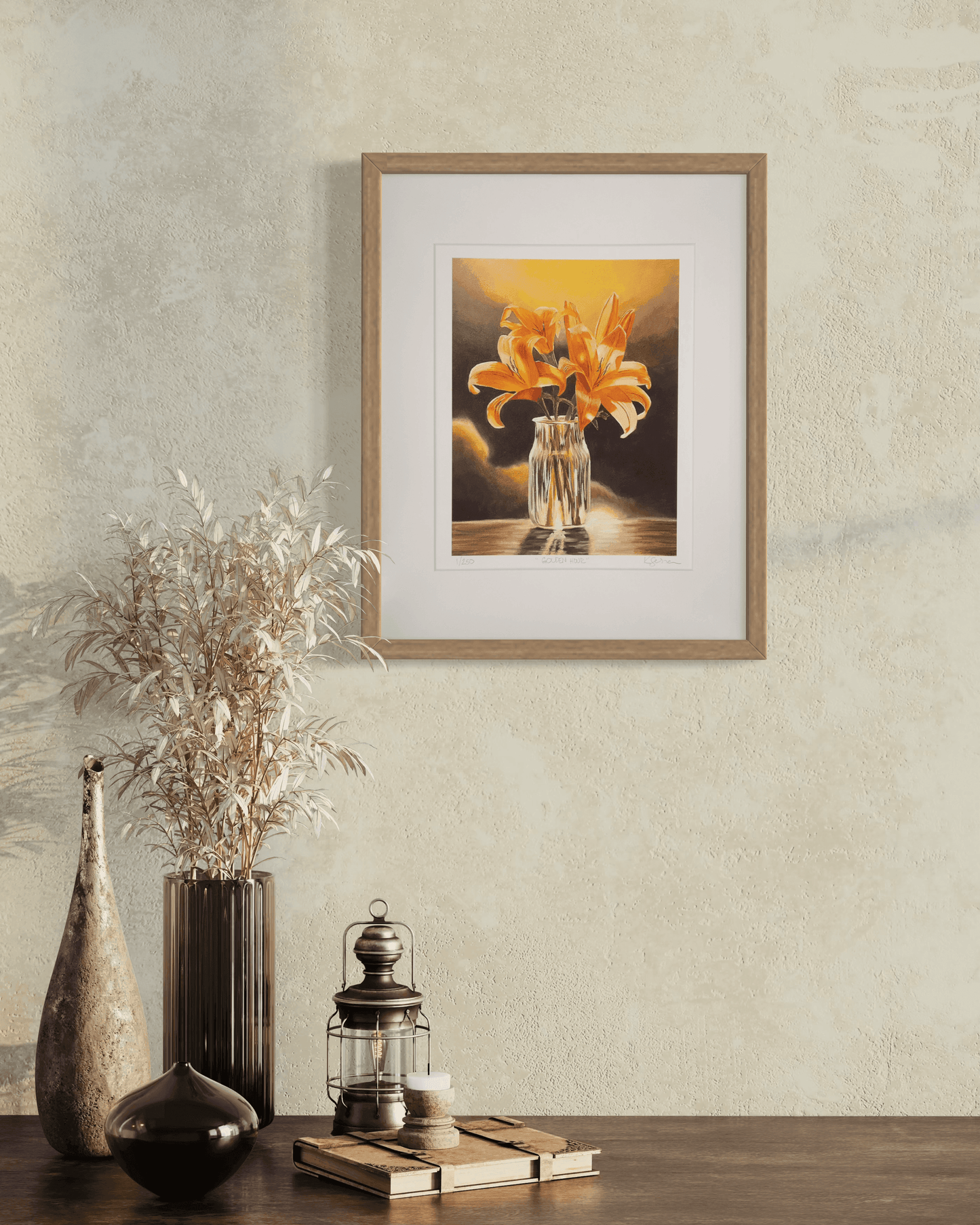 Golden Hour Limited Edition Print - Kristal Serna, Fine Artist