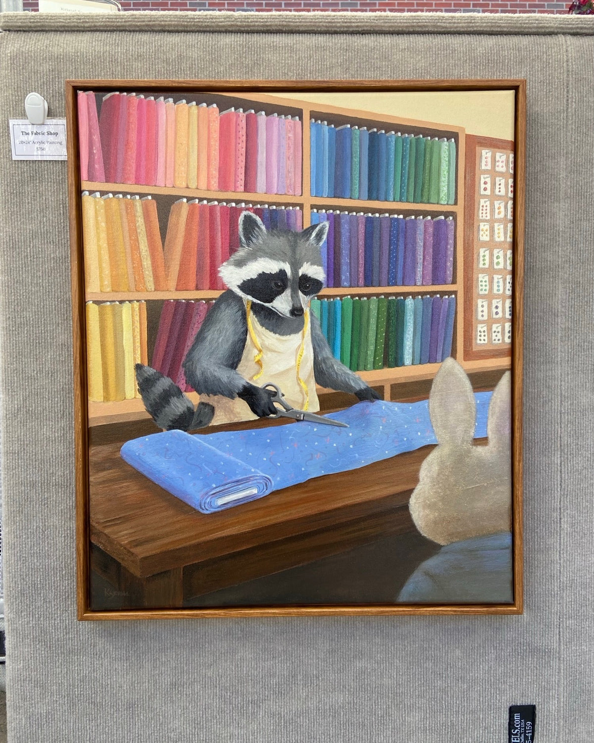 The Fabric Shop Painting