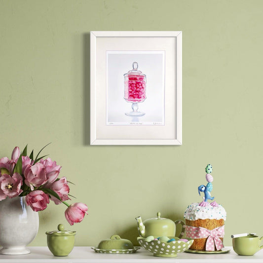 image of Pretty in Pink Limited Edition Print from Kristal Serna, Fine Artist