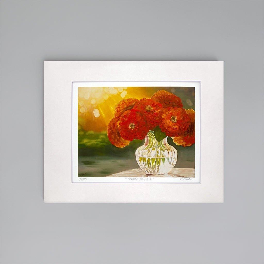 image of Scarlet Symphony Limited Edition Print from Kristal Serna, Fine Artist