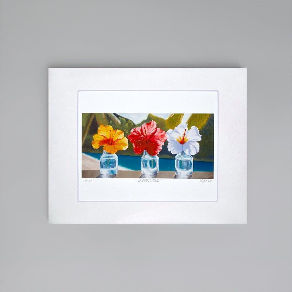 image of Summer Vibes Limited Edition Print from Kristal Serna, Fine Artist