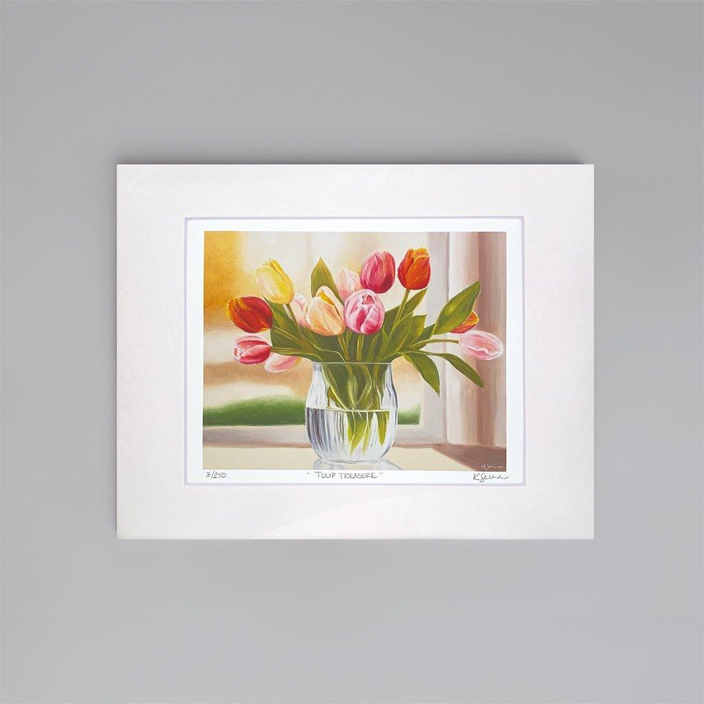 image of Tulip Treasures Limited Edition Print from Kristal Serna, Fine Artist