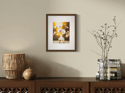 Where Blossoms Dance in the Light Limited Edition Print - Kristal Serna, Fine Artist